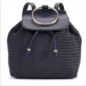 ⚡️Lauren Conrad Navy backpack purse
